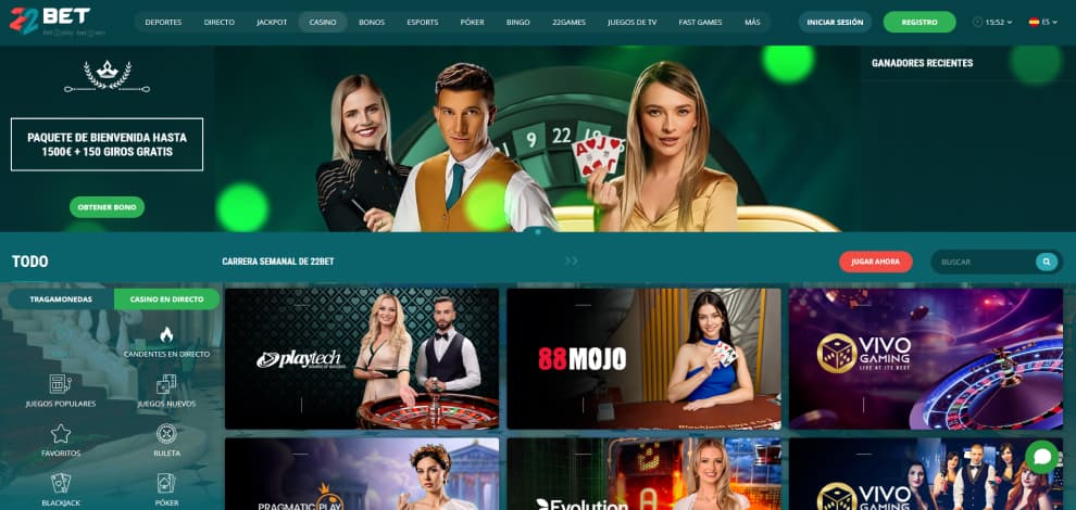 22bet Casino Uruguay